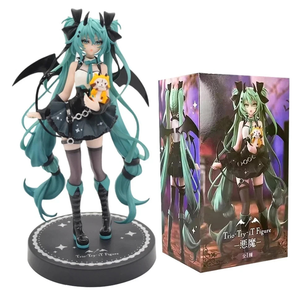 Figurine Devil Hatsune Miku Rascal Trio-Try-iT Figure Model Toy 18 cm