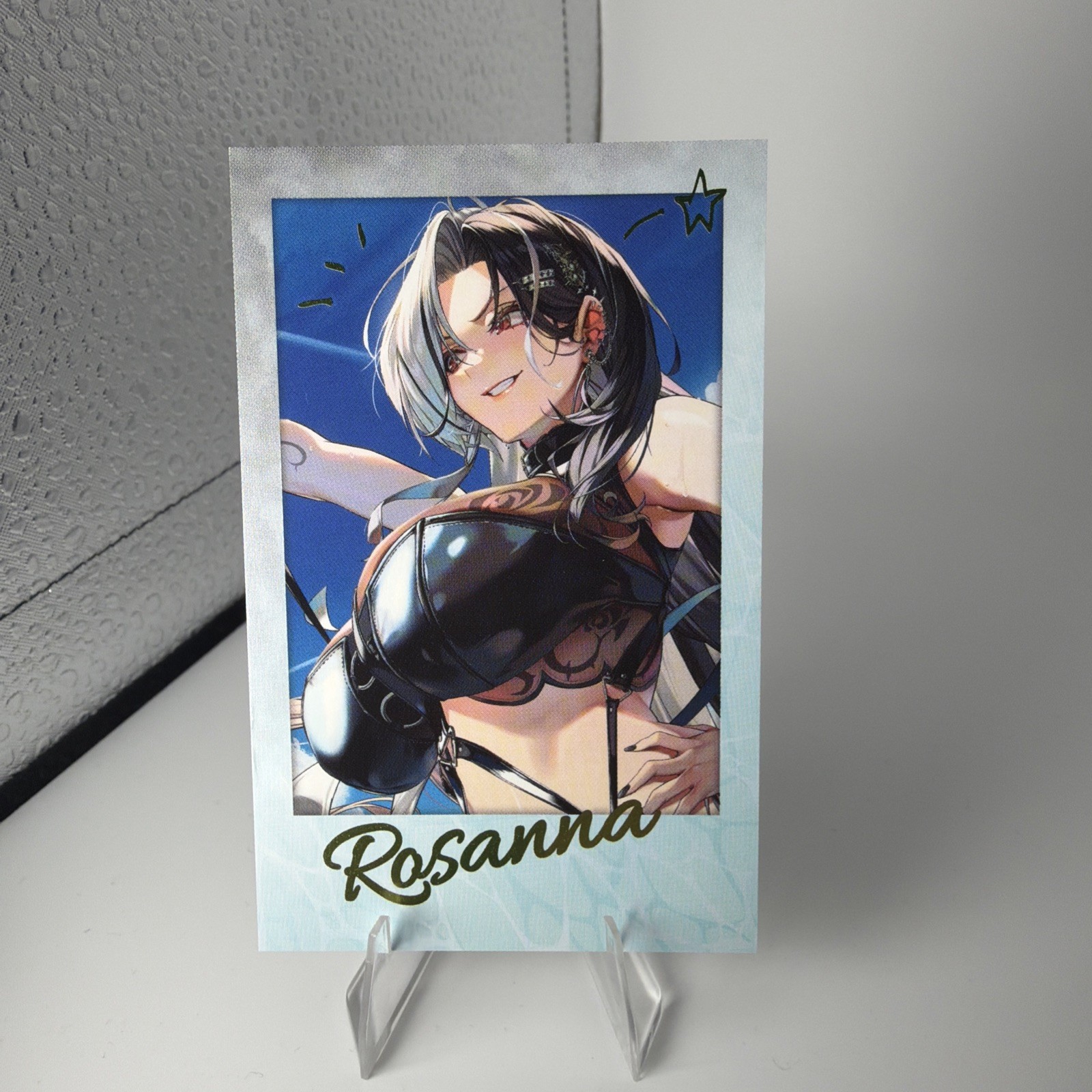Bandai 2024 Dea della Vittoria: Nikke Wafer Card Rosanna #A Chase