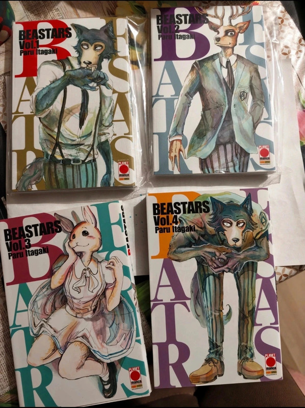 Beastars volumi 1-4