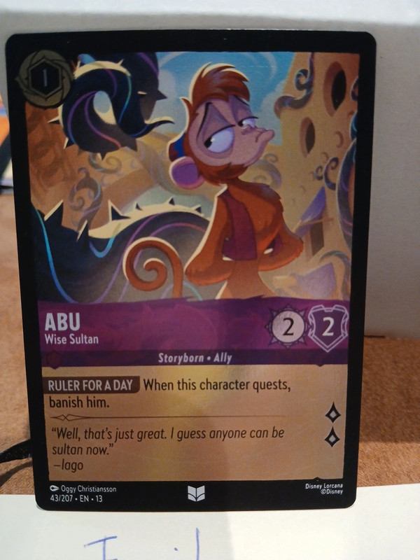 Foil abu 43/207 lorcana set 13