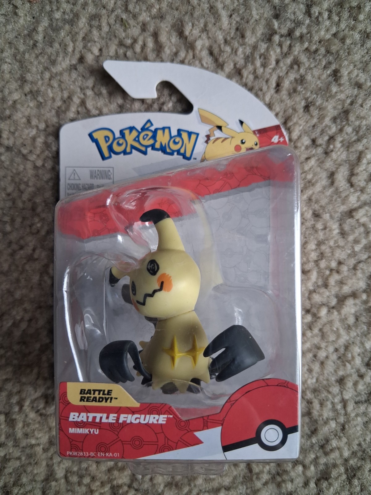 2021 🔥Pokemon Battle Ready! Mimikyu Battle Figure Pack BNIB🔥
