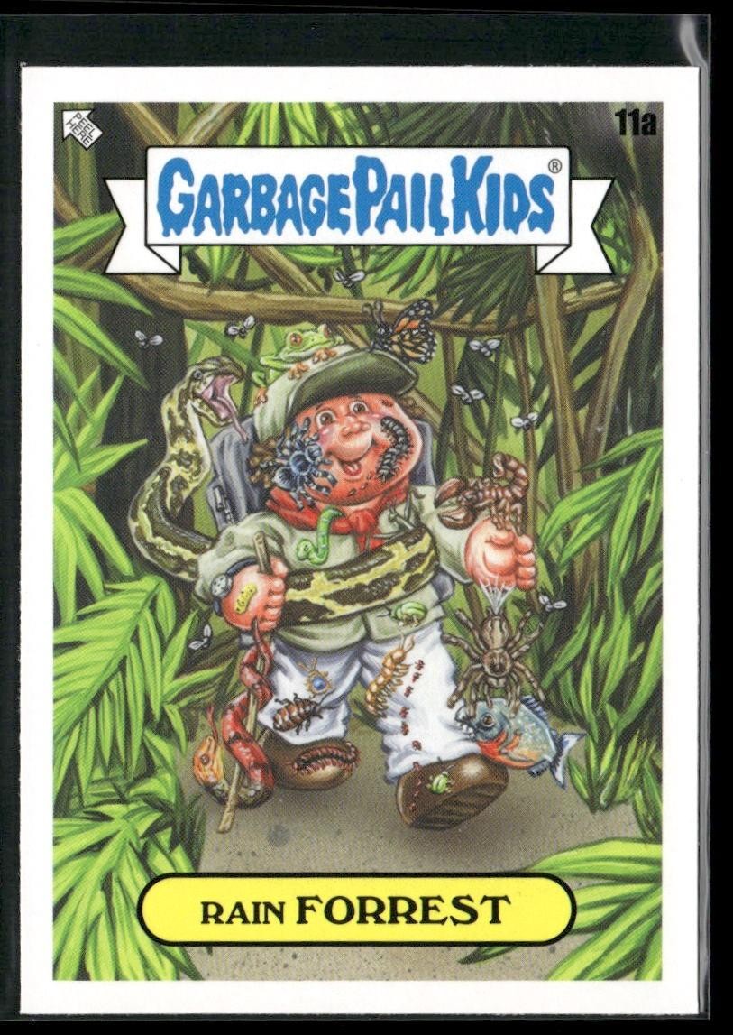 Garbage Pail Kids Rain Forrest 11a Card 2021 Topps Non-Sport Base Set Card Stock