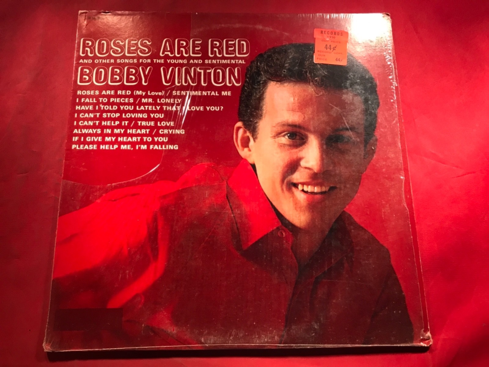 K1-14 BOBBY VINTON Roses Are Red - LE 10139 - COLUMBIA LIMITED EDITION RECORD