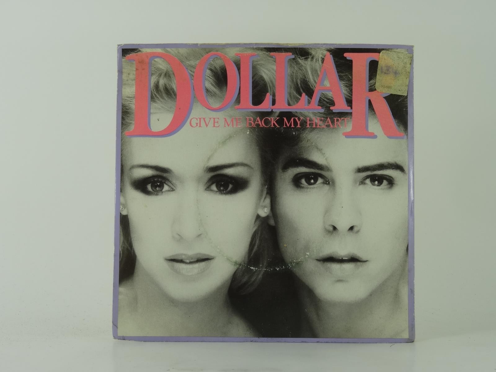 DOLLAR GIVE ME BACK MY HEART (1) (11) 2 Track 7" Single plus Picture Sleeve WEA 