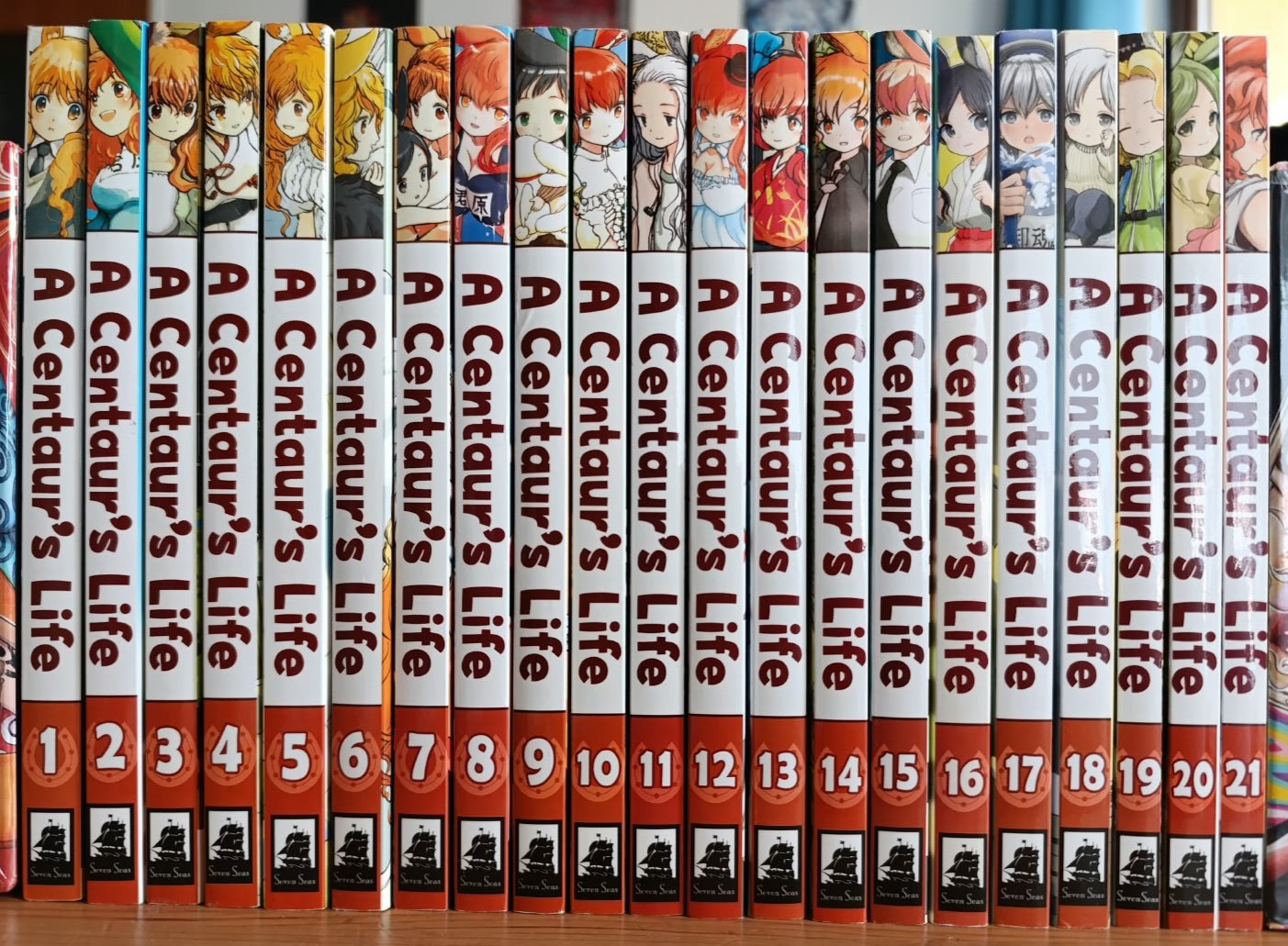 A Centaur's Life Manga Volume 1-21 Inglese Seven Seas Kei Murayama