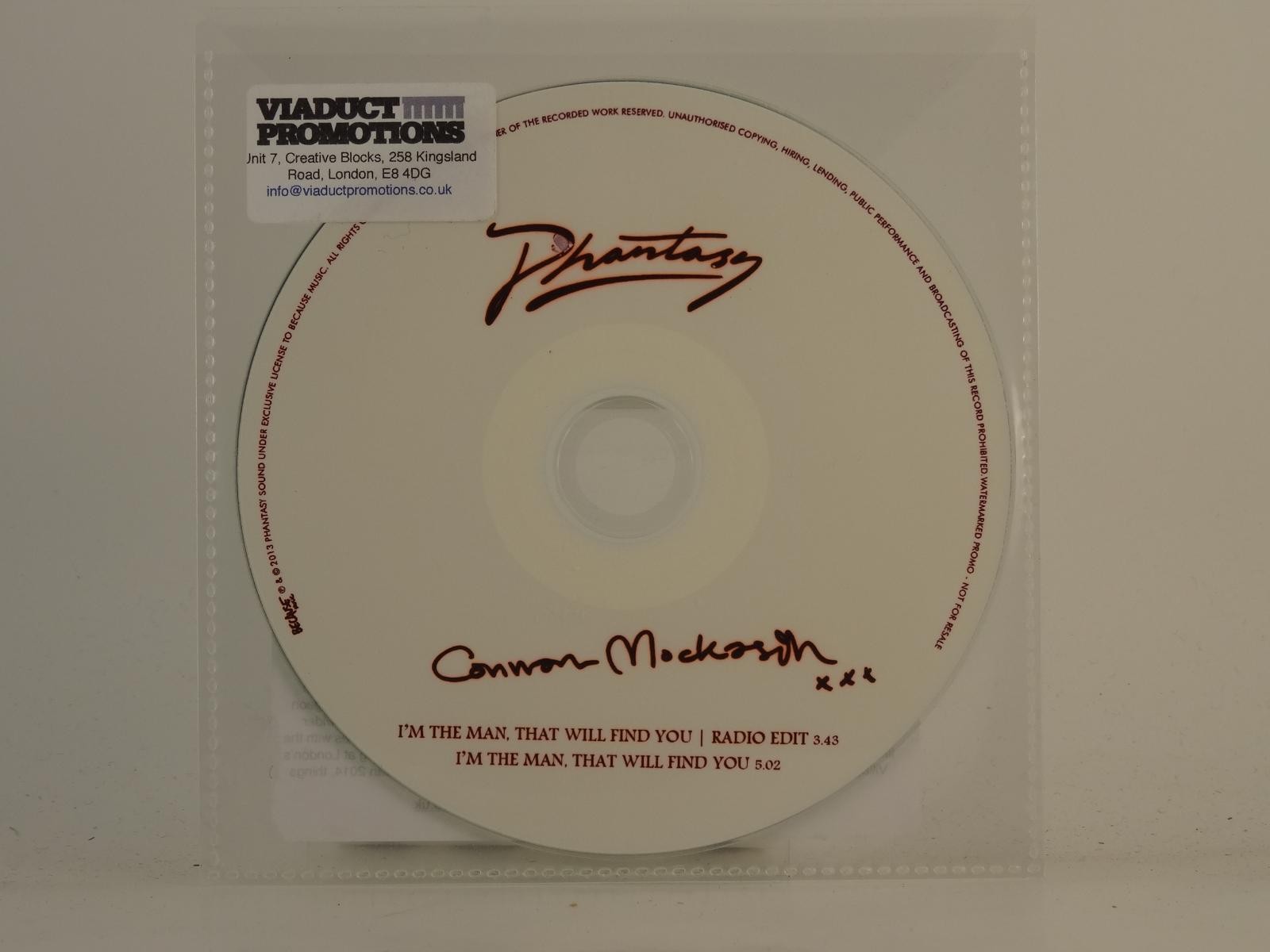 CONNAN MOCKASIN I'M THE MAN THAT WILL FIND YOU (H1) 2 Track Promo CD Single incl