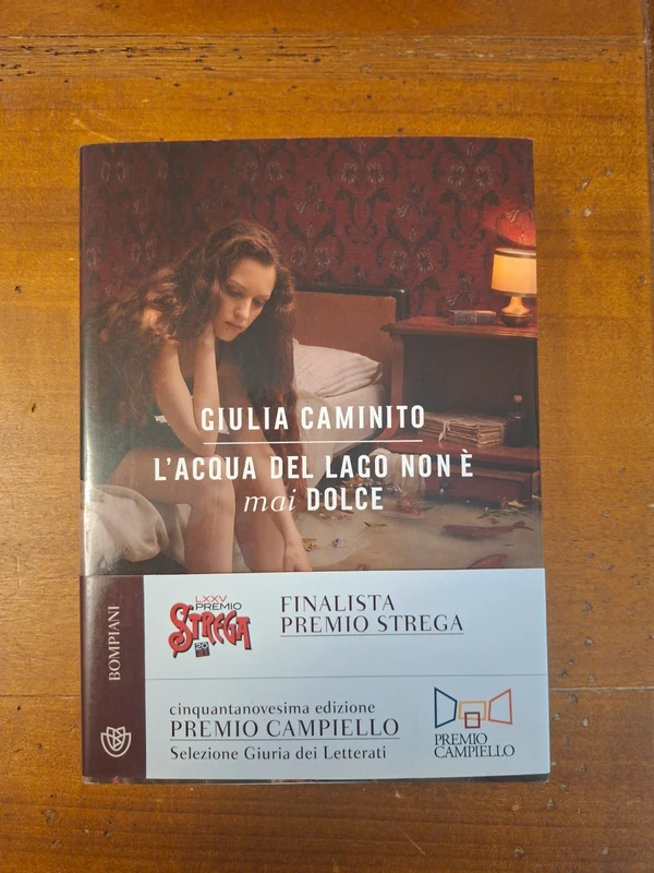Libro: L'acqua del lago non è mai dolce di Giulia Camminito