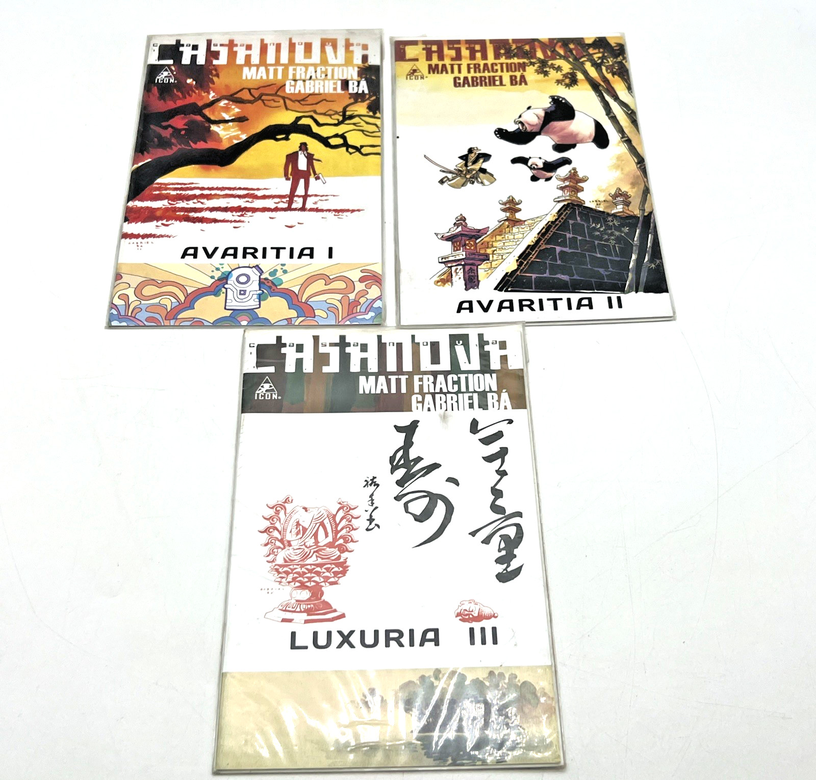 Casanova - Matt Fraction & Gabriel Ba, lotto di 12 numeri, Luxuria #1-4, Gula #1-4,