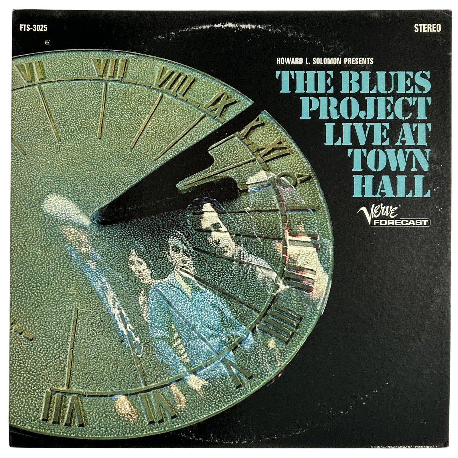 The Blues Project - Live At Town Hall - Vinyl LP - Verve/Forecast ft. Al Kooper