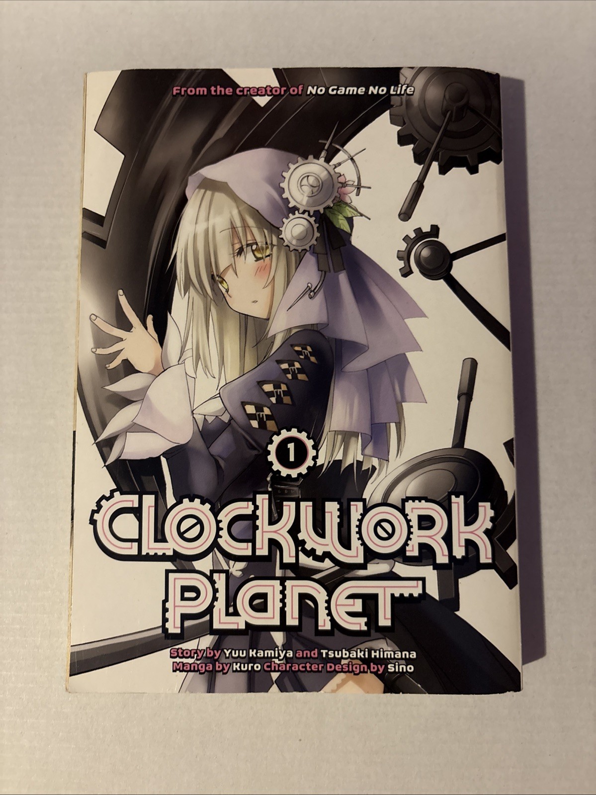 Clockwork Planet Manga Volume 1 di Yuu Kamiya, Tsubaki Himana
