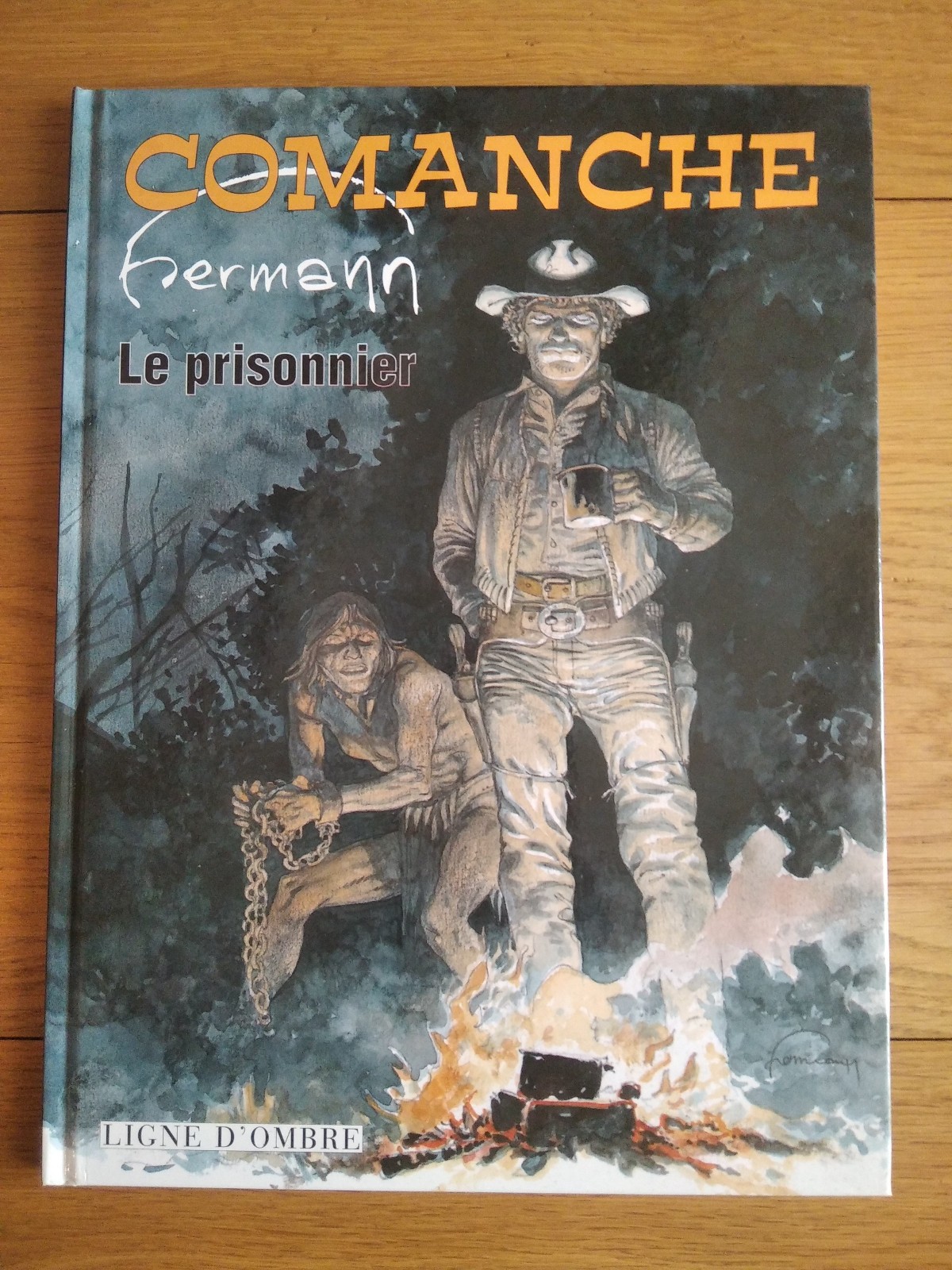Comanche , Le Prisonnier ( Hermann ) , Hors-série ( Ligne d'Ombre , é.o 04/1998)