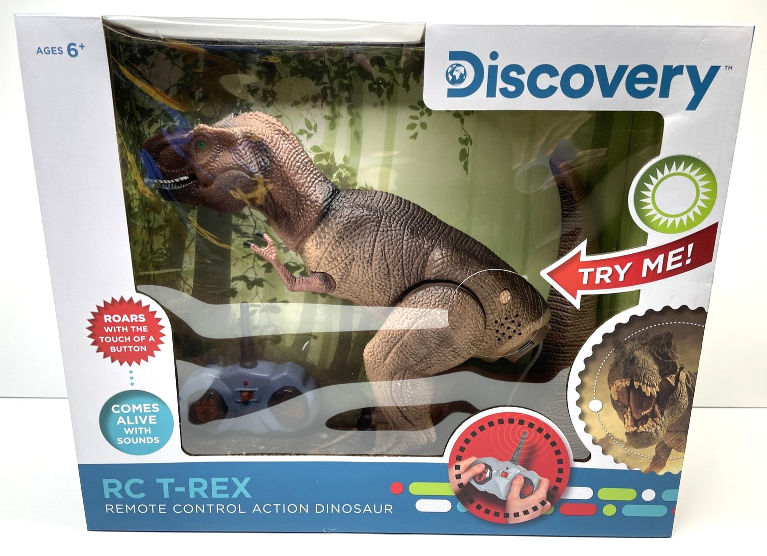 Modellino giocattolo dinosauro Discovery Wireless RC 16" T-Rex - Nuovo