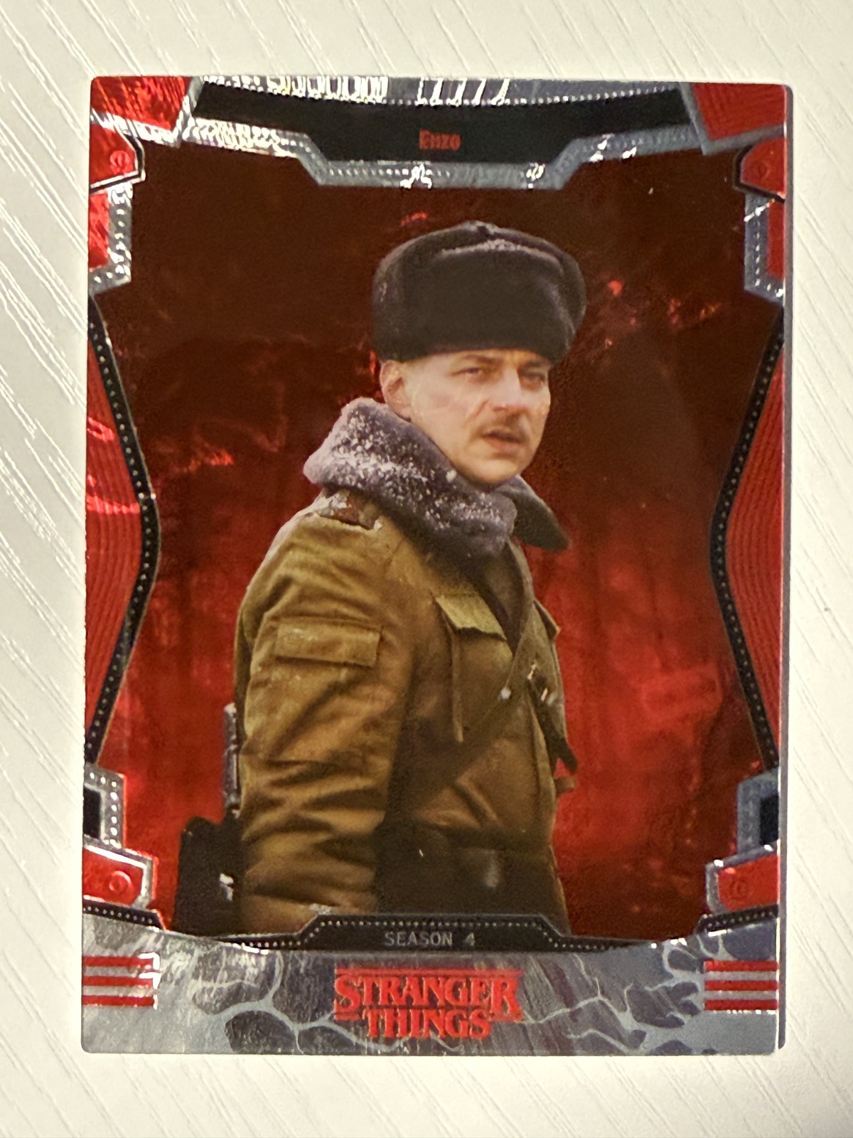 Enzo 2026 Wustyle Stranger Things Red Parallel 165/215