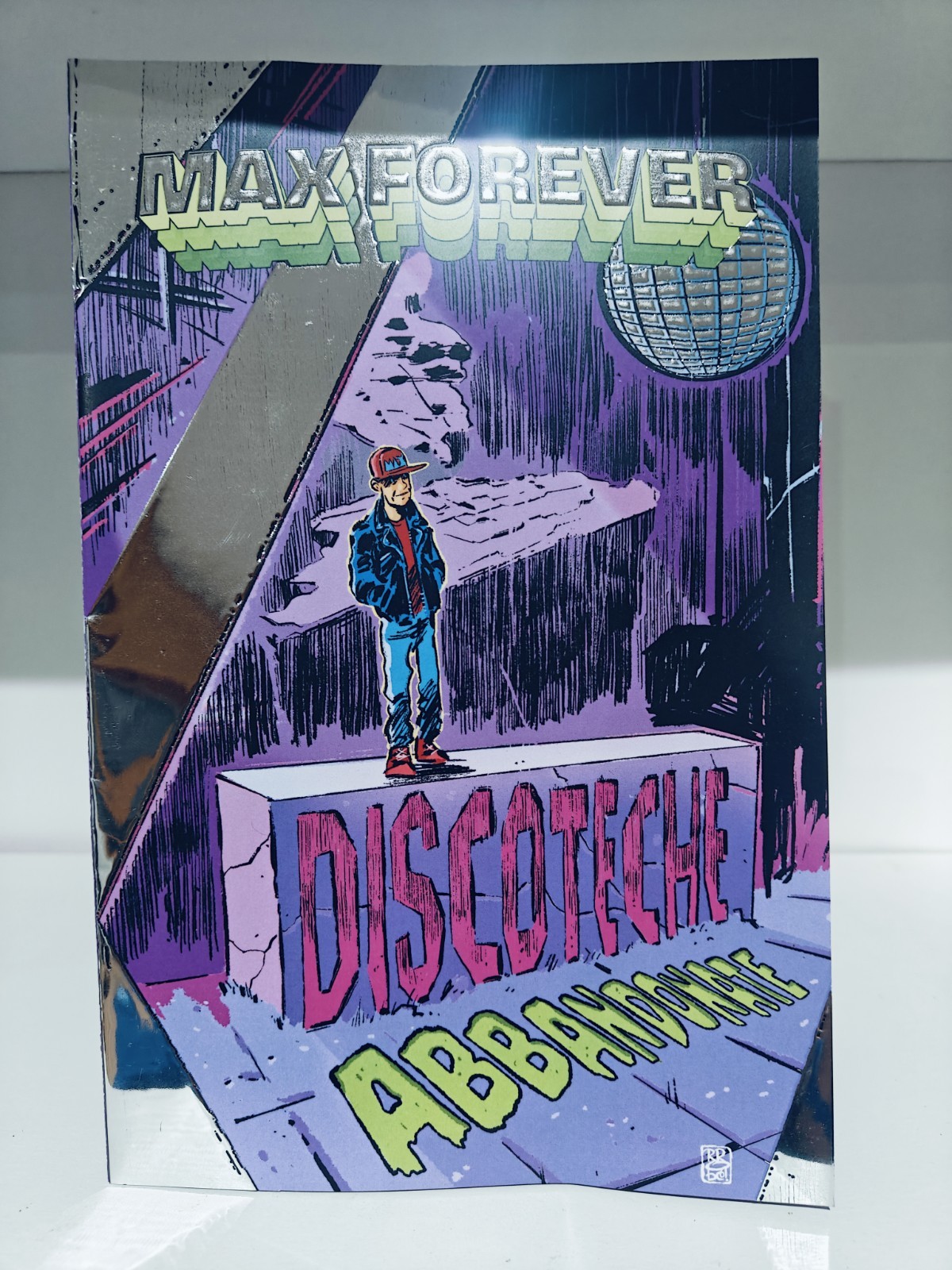Fumetto Max Forever Discoteche Abbandonate Edizione Variant 2024 Max Pezzali 883