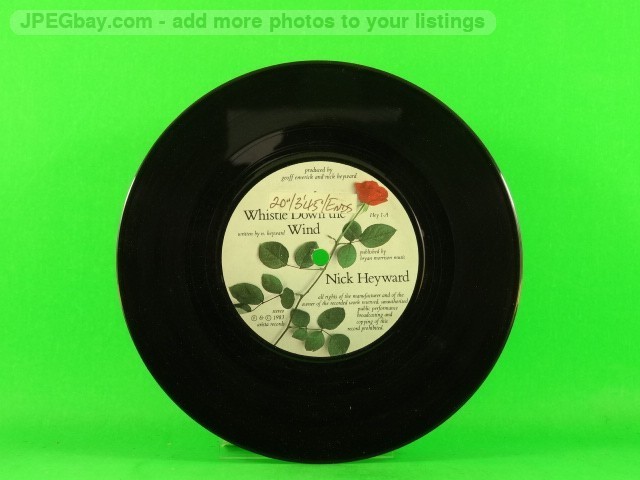 HEYWARD,NICK WHISTLE DOWN THE WIND (PLAIN SLEEVE) (137) 7" ARISTA