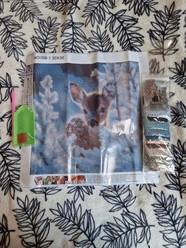 Kit complet biche 🦌 peintures diamants 💎