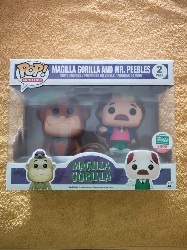 Pack funkos Magilla Gorilla AND Mr Peebles