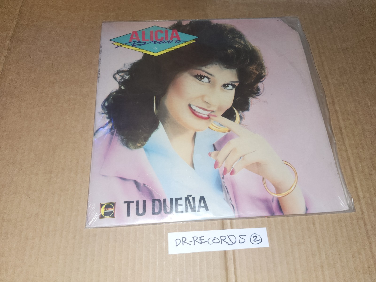 Alicia Bravo Lp Original Musica Mexicana Luna Vinyl