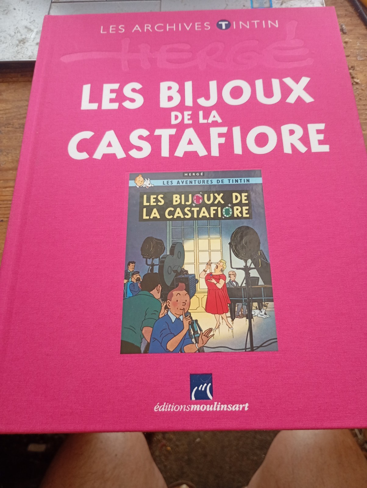 les bijoux de la CASTAFIORE les archives TINTIN HERGE moulinsart 2011