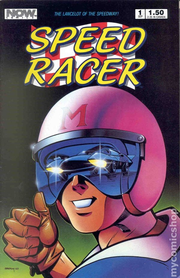 Speed Racer 1A FN 1987 immagine stock