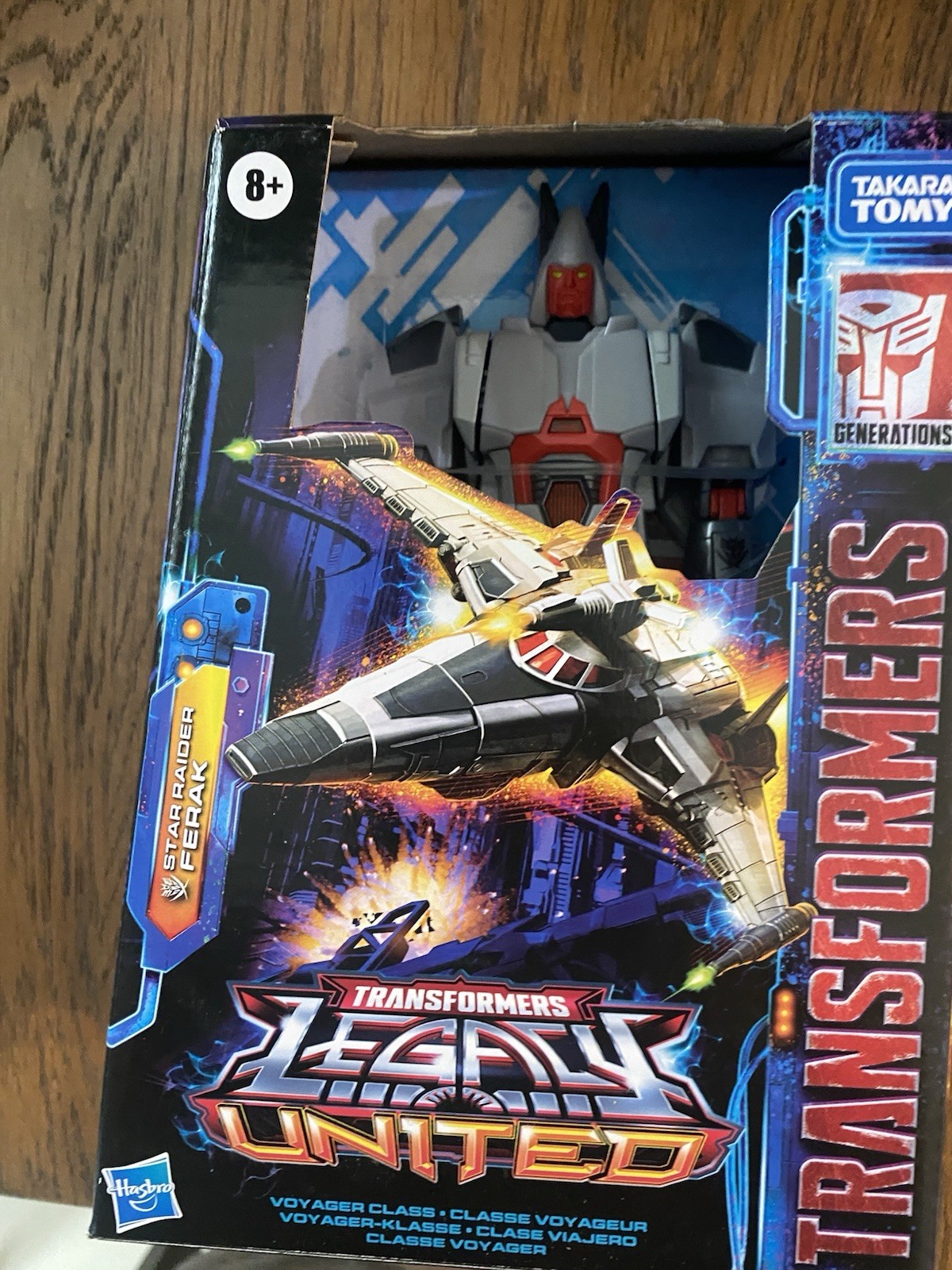 Transformers Legacy United Voyager Star Raider Ferak 7” Action Figure. NIB!