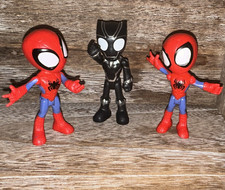 Marvel Spidey & His Amazing Friends: 2 Spidey and 1 Black Panther Lot Collection