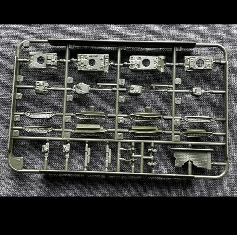 Miniaturas de tanques