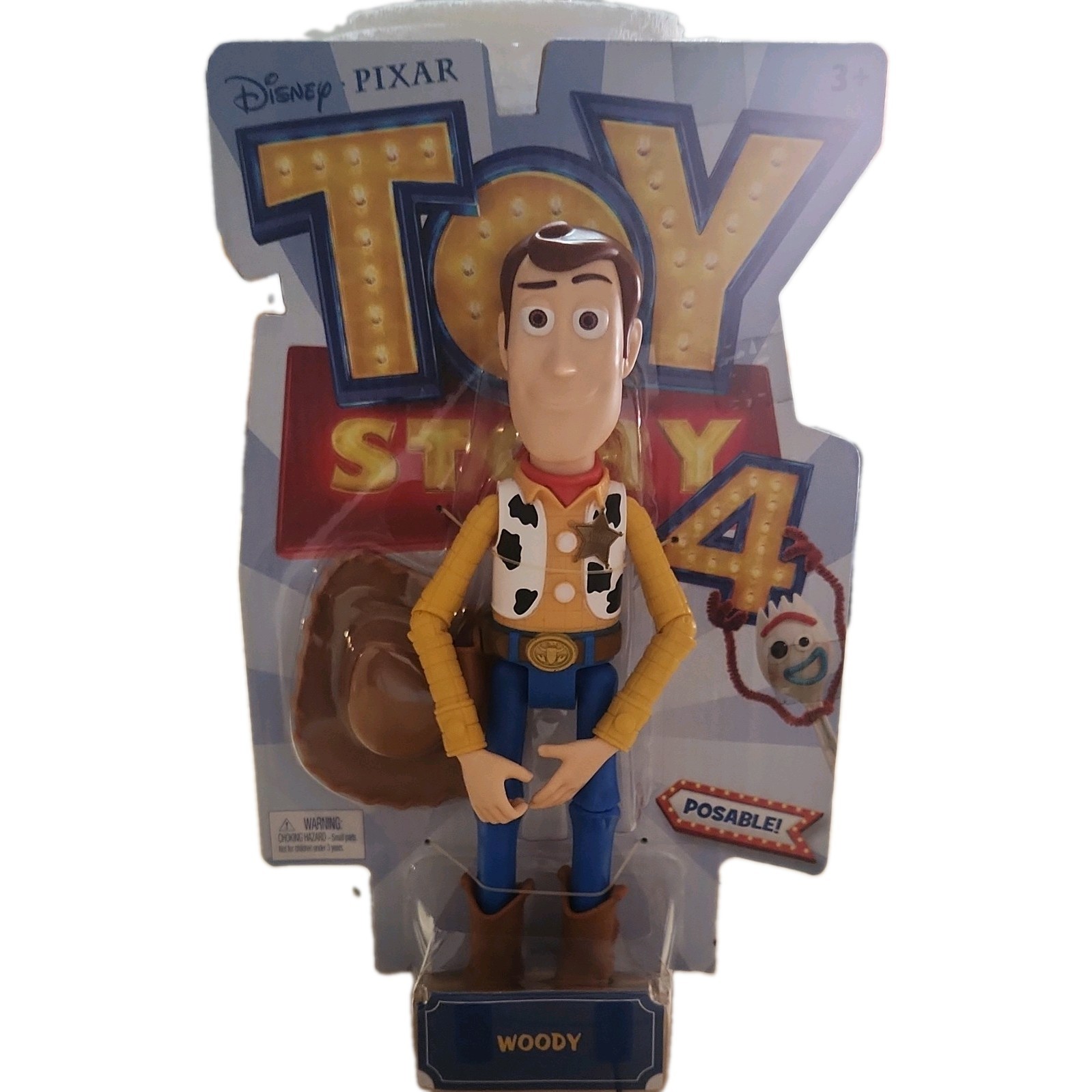 NEW!Brand New Disney Pixar Toy Story 4 Woody Doll Figure Posable READY TO SHIP!!