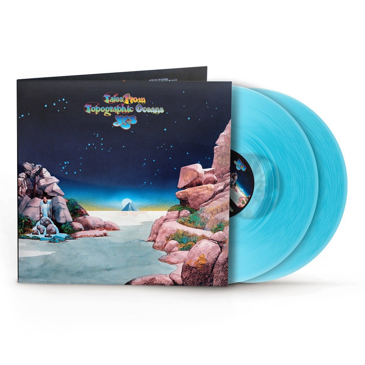 YES - TALES FROM TOPOGRAPHIC OCEANS (BLUE VINYL) 2LP Vinyl New & Sealed