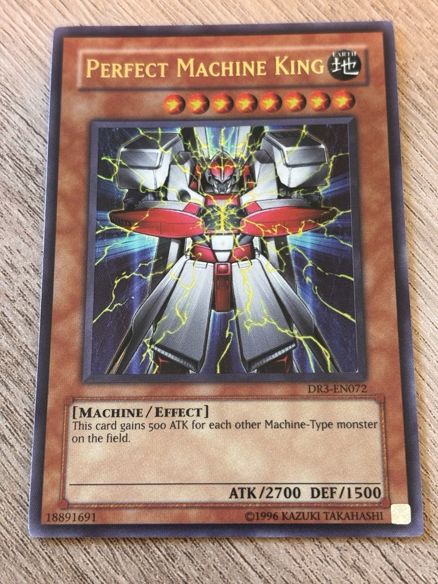 YU-GI-OH Perfect Machine King DR3-EN072 Konami gioco di carte collezionabili