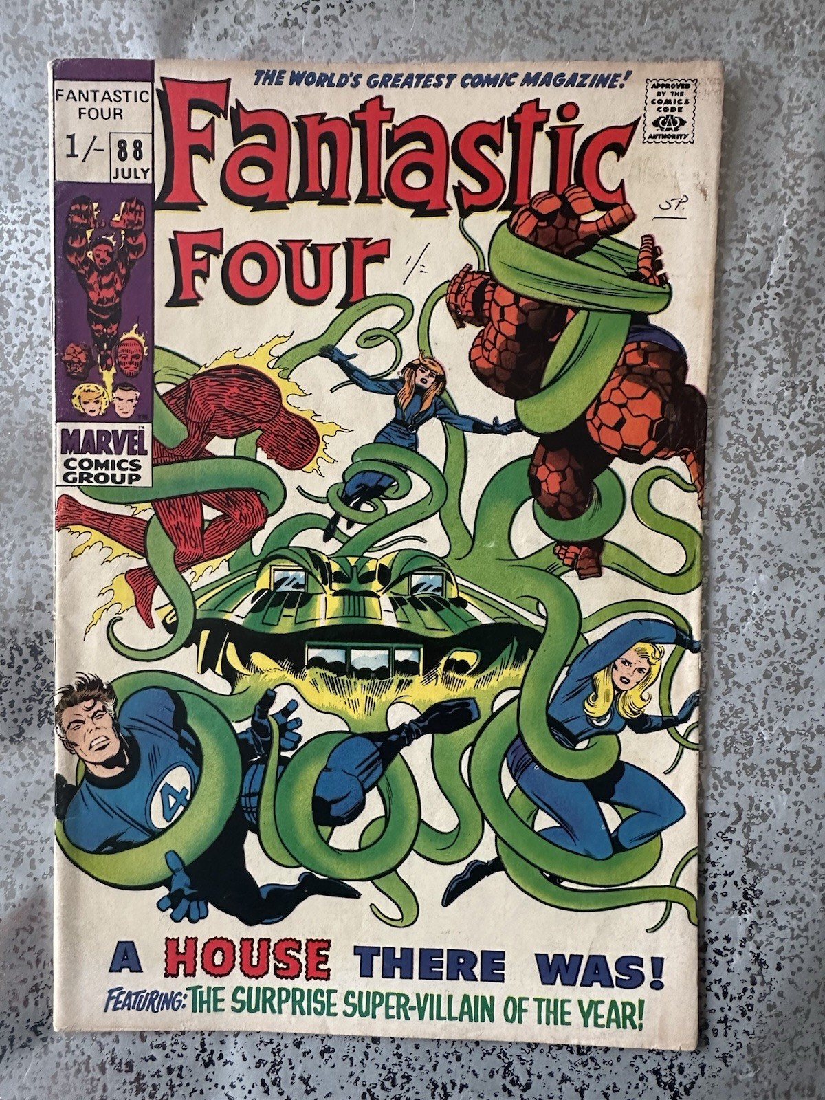 Fantastic Four 88 (1969) Mole Man Trap Stan Lee Jack Kirby Silver Age VIDEO