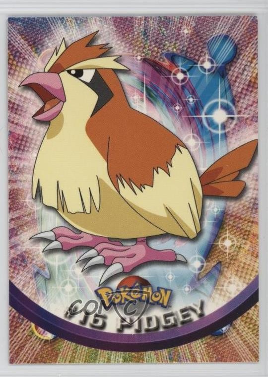 Pidgey seconda stampa (logo Topps nero) #16 1999 1gh7