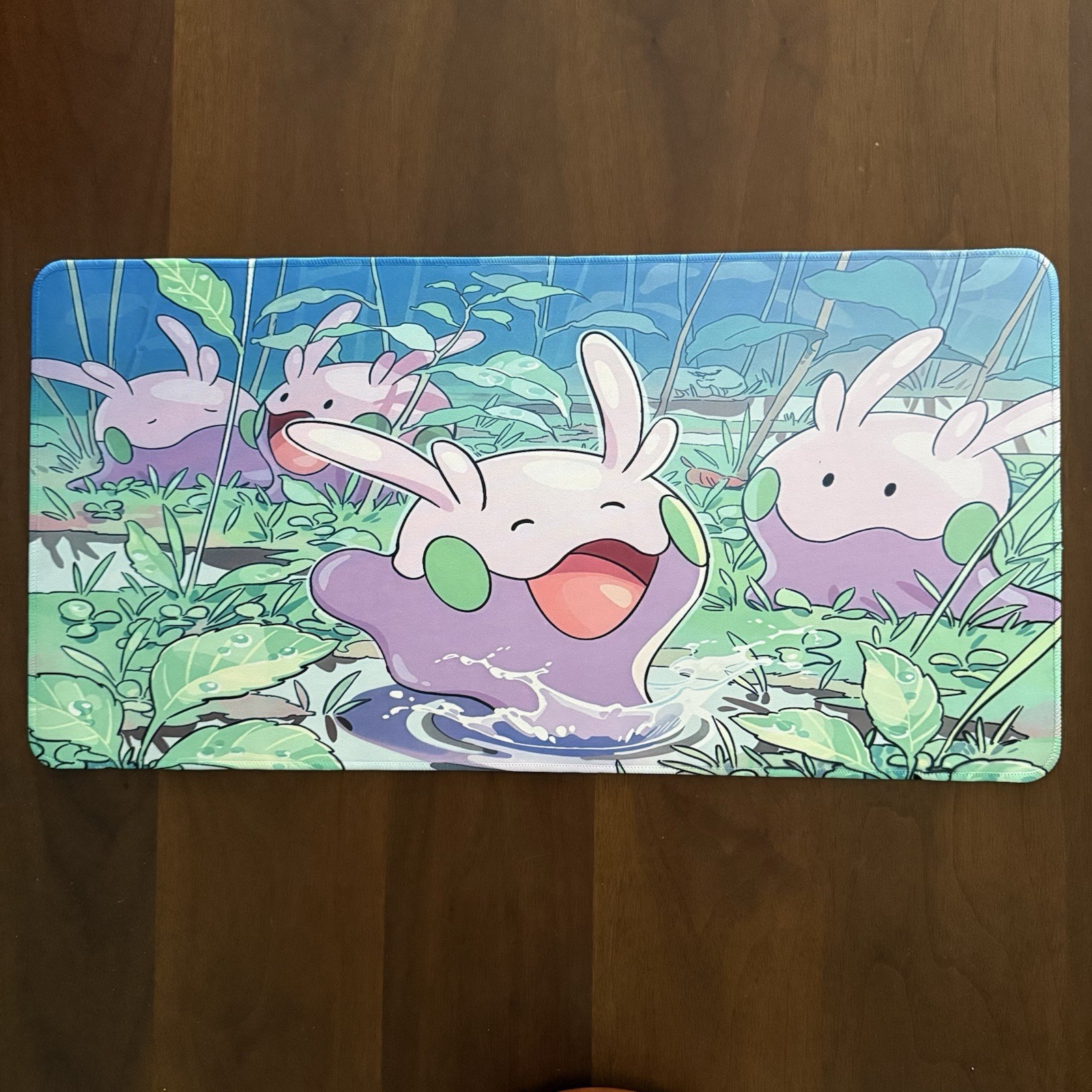 Tappetino da gioco Pokemon tappetino da scrivania gioco da tavolo tappetino da gioco di TCG Goomy Fud Puddle