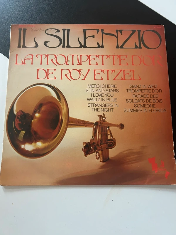 Disque Vinyle 33T - Roy Etzel "Il Silenzio / La Trompette d'Or" - Label M/Bully