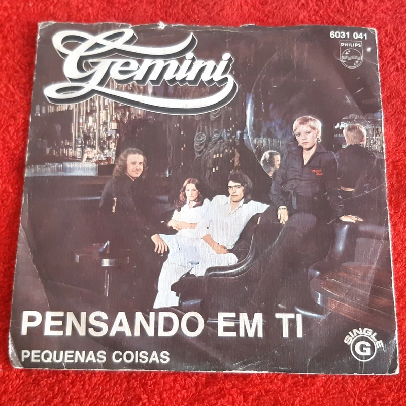 Disco Vinil Single Gemini - Pensando em Ti / Pequenas Coisas