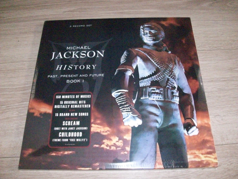 Michael Jackson History 3 lp excellent état