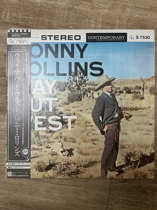Sonny rollins way out the west Japan