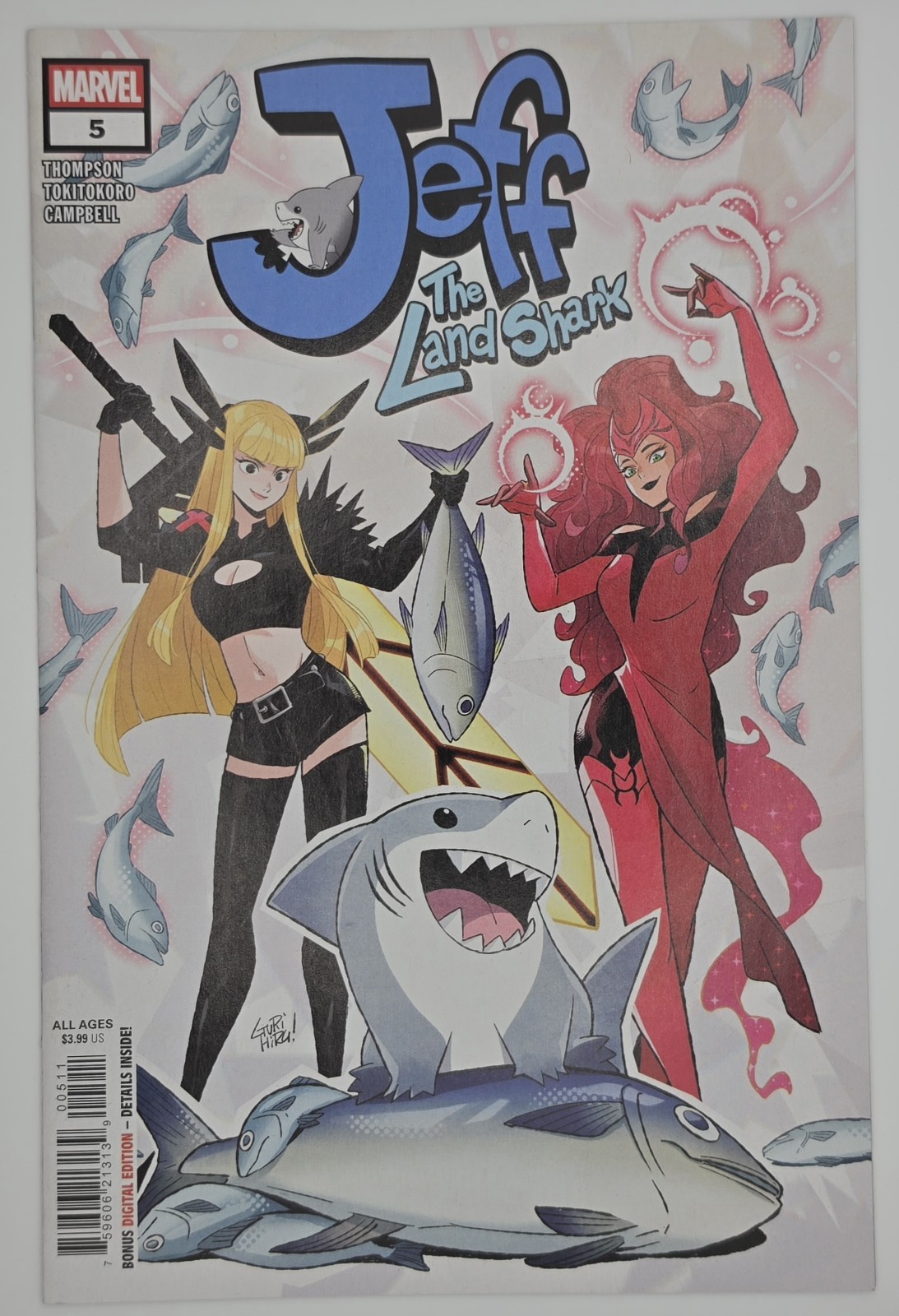 Jeff The Land Shark #5 Gurihiru Cover A - Magik Scarlet Witch - Nm