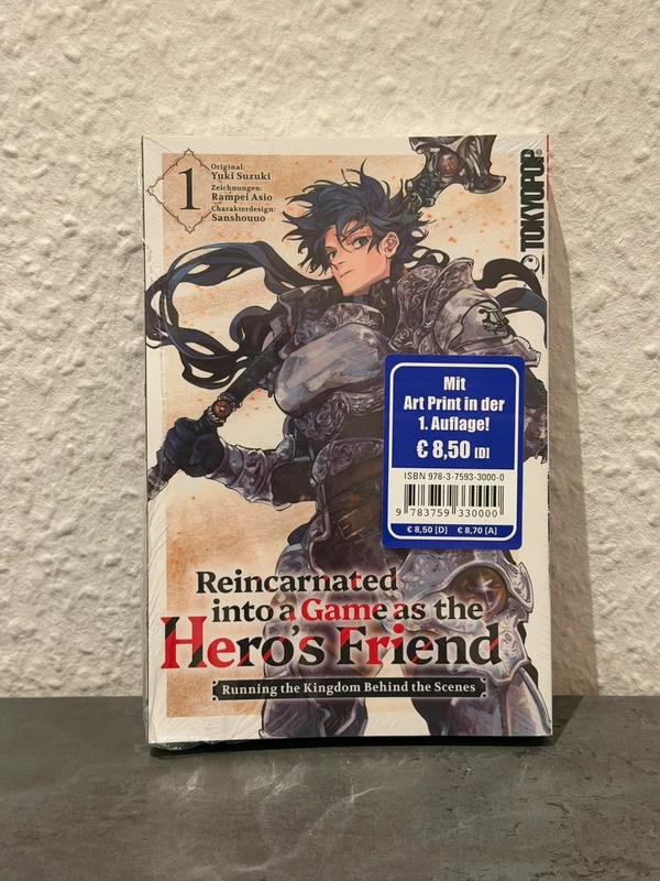 Reincarnated into a Game as the Hero's Friend 1. Auflage Band 1