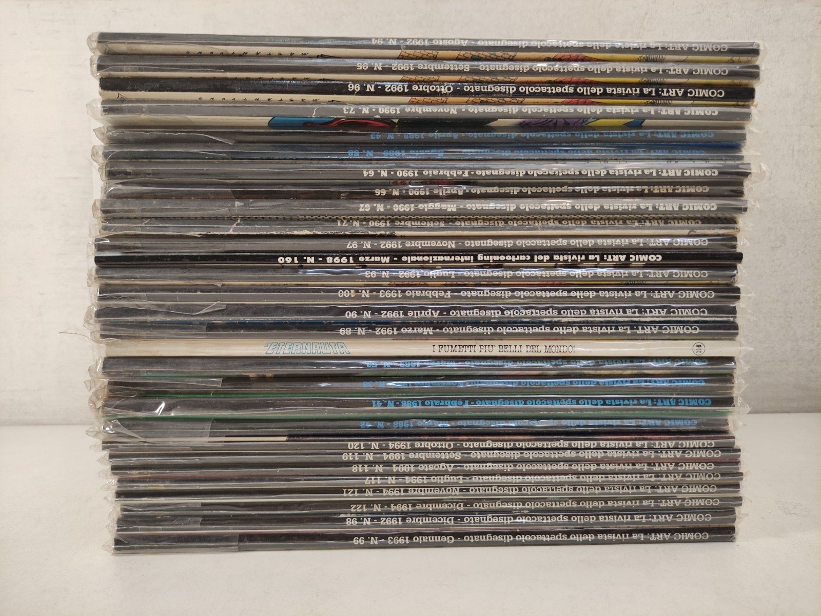 Lotto 29x Comic Art Imbustati Baldazzini Magnus Saudelli Toppi Crepax Pazienza
