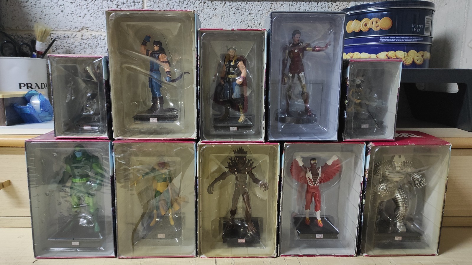 LOTTO 22 MARVEL MOVIE COLLECTION DE AGOSTINI FIGURE  EAGLEMOSS 2016