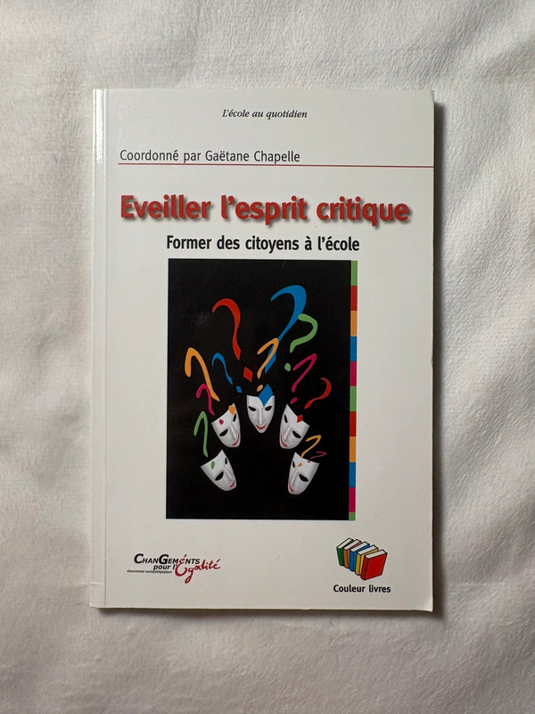 Livre : éveiller l’esprit critique