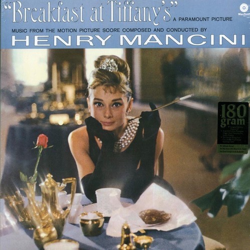 Vintage Henry Mancini Breakfast At Tiffany's 12" Black Vinyl LP RCA Victor 1961