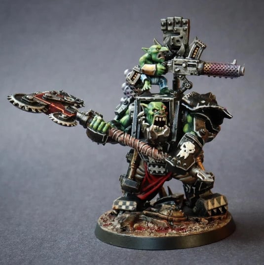 Warhammer 40k - ORK - Boss de Guerre en Méga-Armure