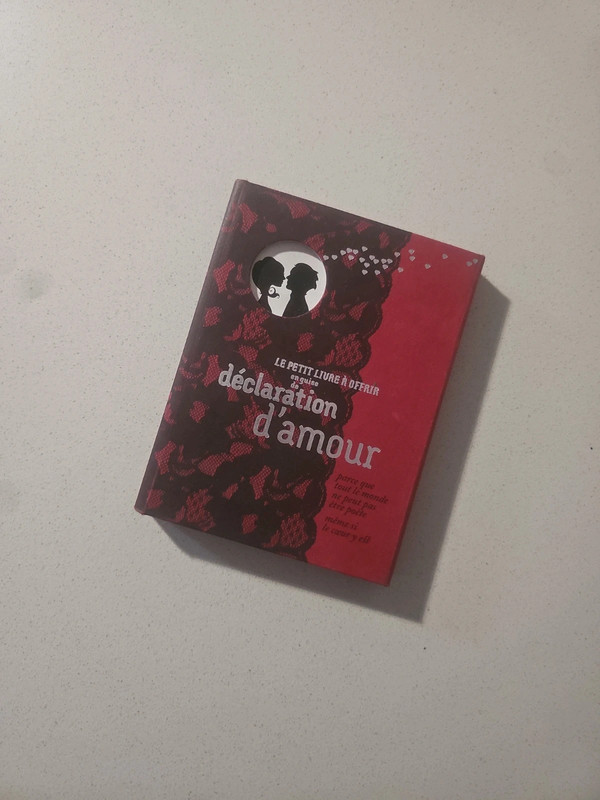 Le petit Livre Declaration D Amour