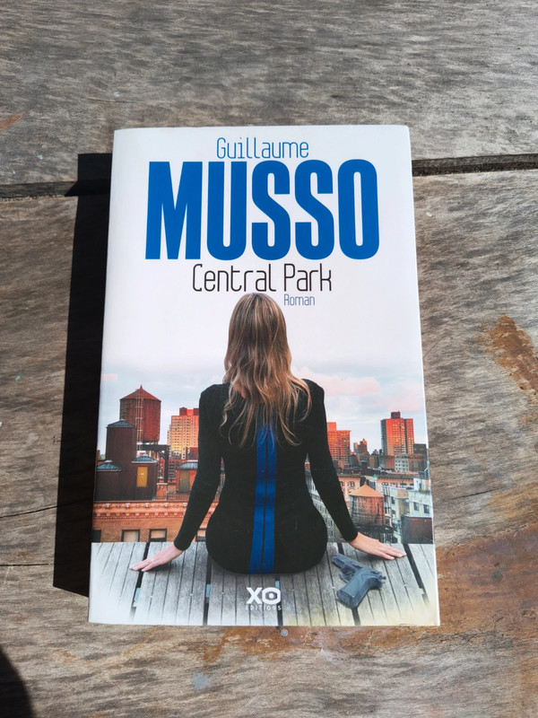 Livre guillaume Musso : central park