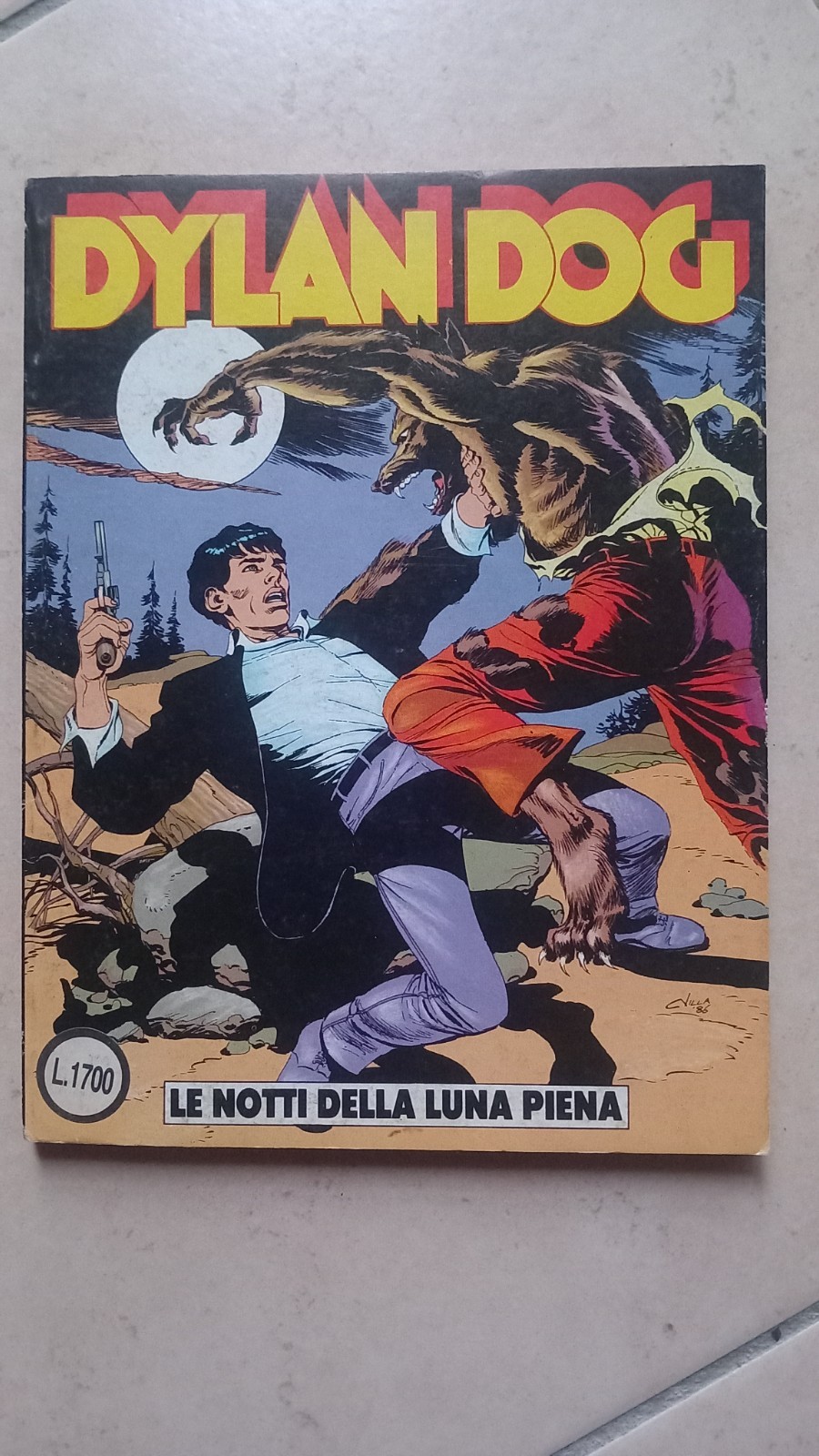 Dylan Dog n.3 ! ORIGINALE e unico proprietario