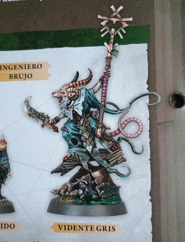 Skaven Grey Seer / vidente gris - Warhammer aos