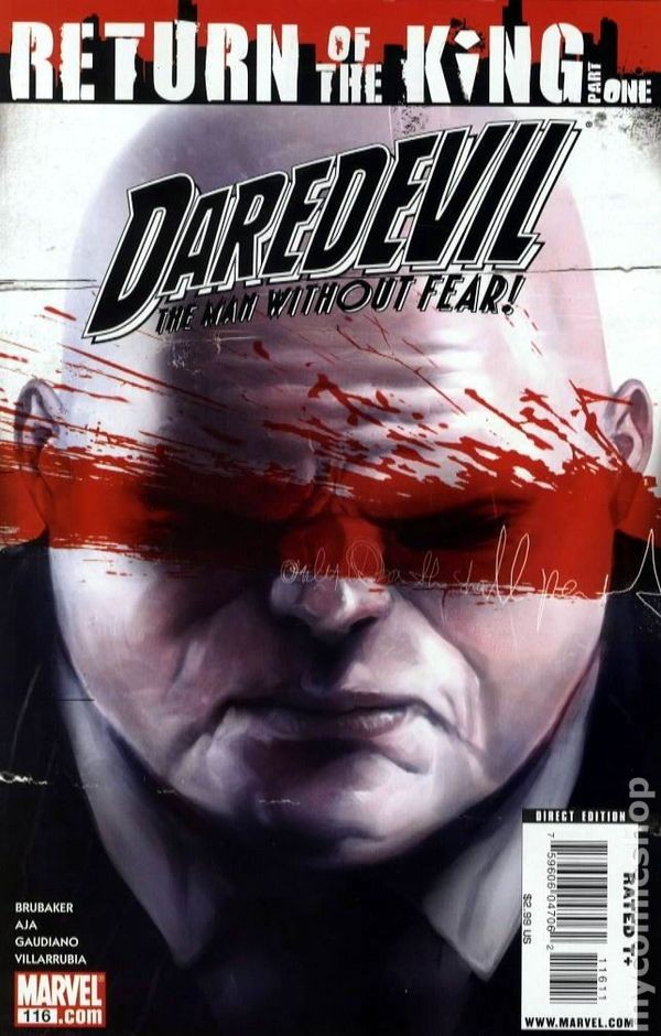 Daredevil #116 VF+ 8.5 2009 Immagine Stock
