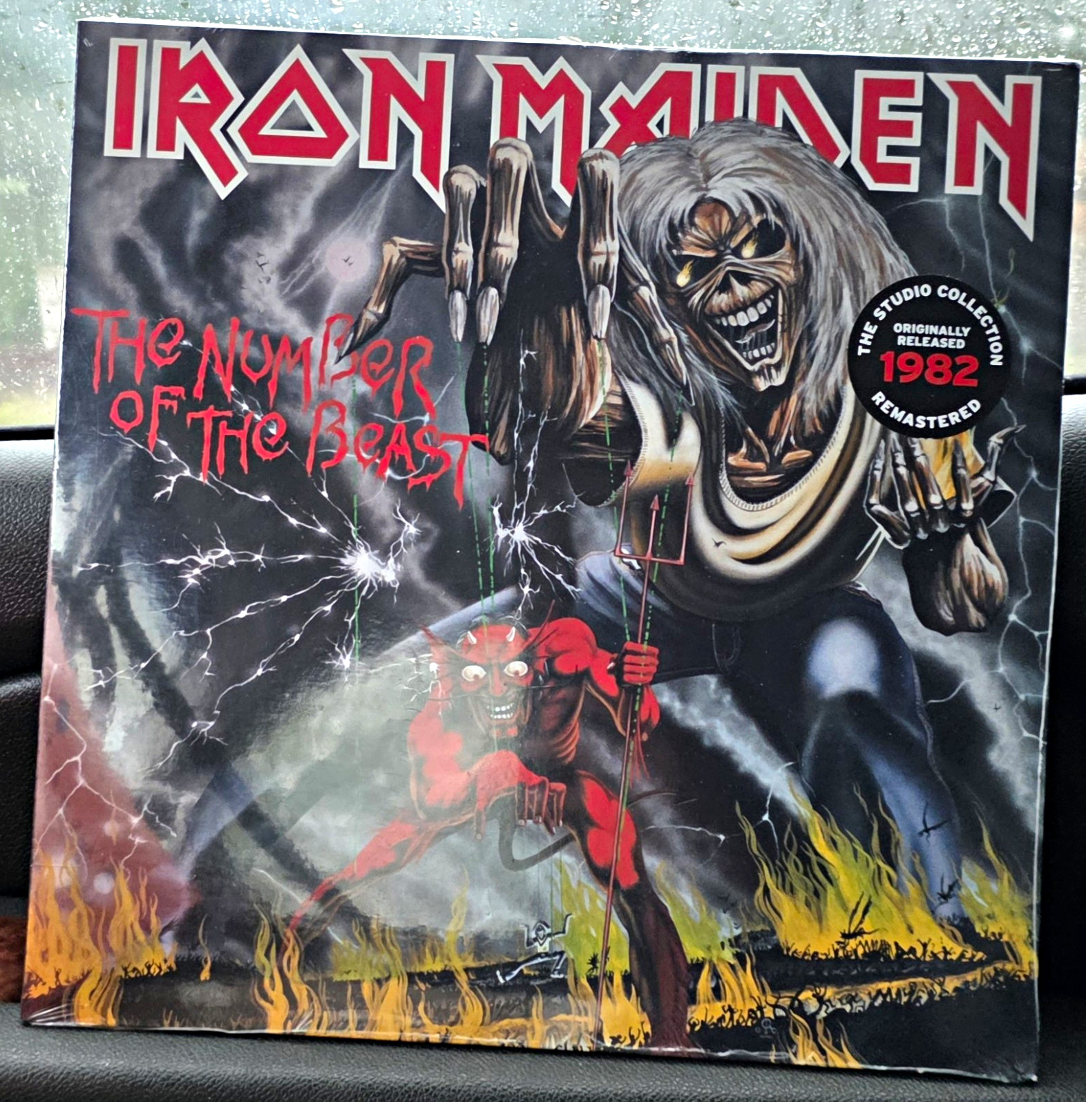 Iron Maiden The Number of the Beast Remastered Vinyl LP Record BMG